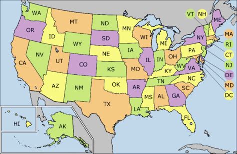 50 USA states abbreviations list Cycle 3, Cc cycle 3, Classical ...