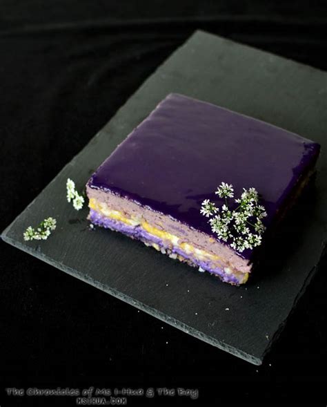 Ube Buko Opera Cake Recipe By I Hua Lim Epicurious Community Table