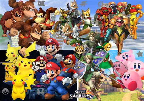 Super Smash Bros Stars Tribute By Supersaiyancrash On Deviantart
