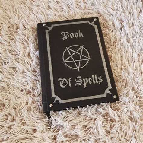 Huge Big Grimoire Pentagram Leather Spell Book Of Shadows Etsy Australia