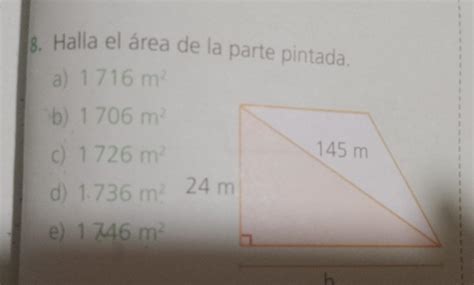 halla el área de la parte pintada por favor ayudame doy coronaa plis