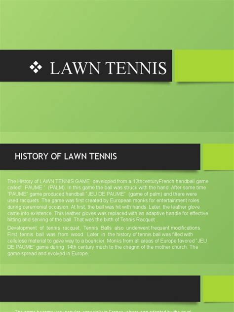 Lawn Tennis | PDF | Referee | Sports