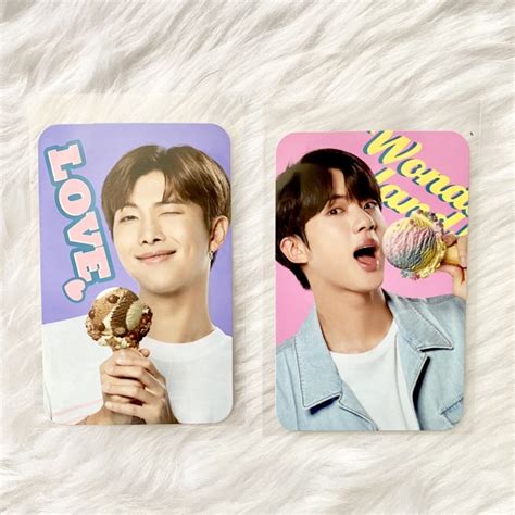 BTS BASKIN ROBBINS PHOTOCARDS OFFICIAL Shopee Philippines