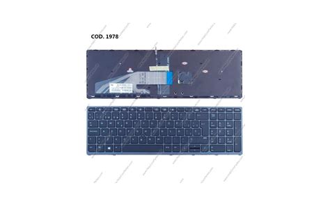 Teclado Hp Zbook G G G Backlit Point Marco Win Bk Sp