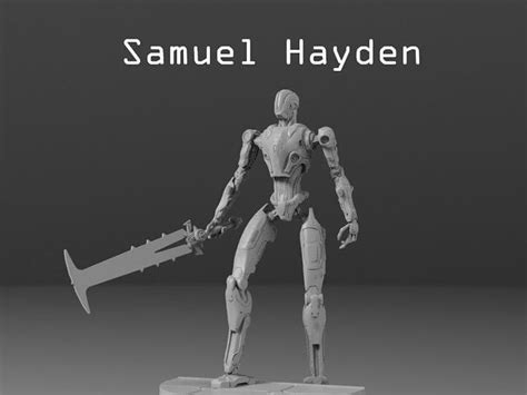 Samuel Hayden -DOOM ETERNAL- 3D model 3D printable | CGTrader