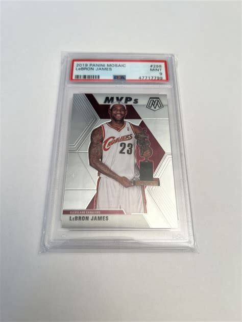 Panini Mosaic Mvps Silver Prizm Lebron James For Sale