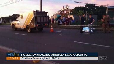 Meio Dia Paraná Maringá Ciclista morre após ser atropelado na