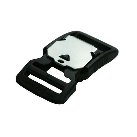 Inch Metal Plastic Fidlock Magnetic Top Release Buckle Black