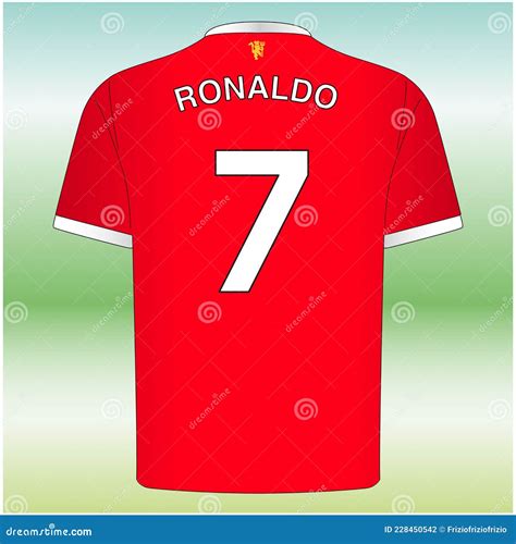 Manchester, UK, August 2021, Ronaldo Number 7 Shirt, New Manchester ...