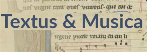 Lédition des corpus chantés du Moyen Âge et de la Renaissance hier