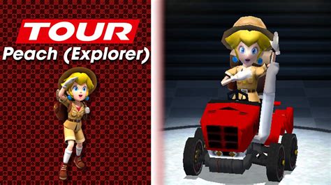 Peach Explorer Mkt Mario Kart 7 Mods