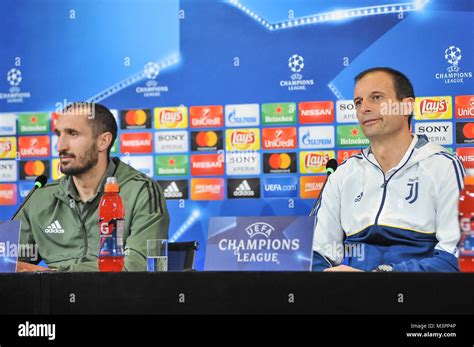 Turin Italy 12th February 2018 Giorgio Chiellini Juventus FC And