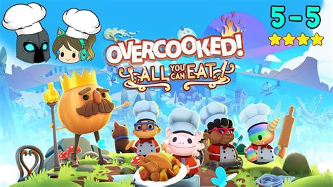 Overcooked All You Can Eat Stars Player Co Op No