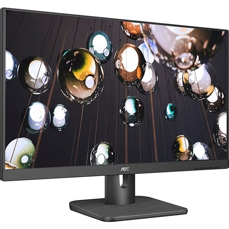 Customer Reviews Aoc Ips Led Fhd Monitor Hdmi Vga Black E Q