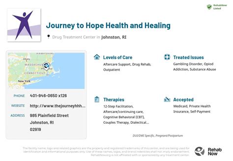 Journey To Hope Health And Healing Addiction Recovery Center In