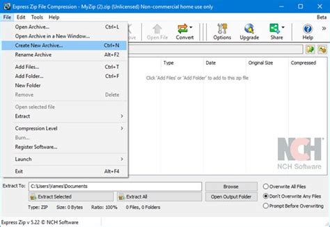 Express Zip File Compression Quickly Create Encrypt Extract Zip Files