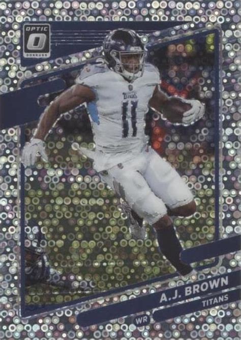 Panini Donruss Optic Silver Circles Prizm A J Brown