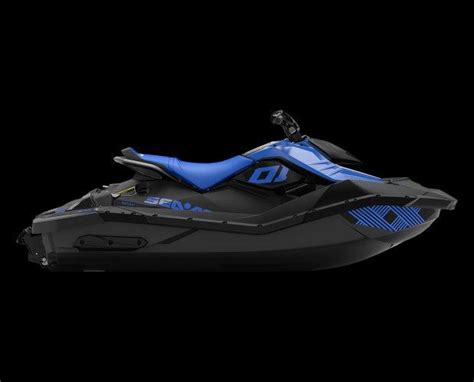 Sea Doo Spark Trixx 3up 90 Ibr Dazzling Bluedeep Black 2023 3m