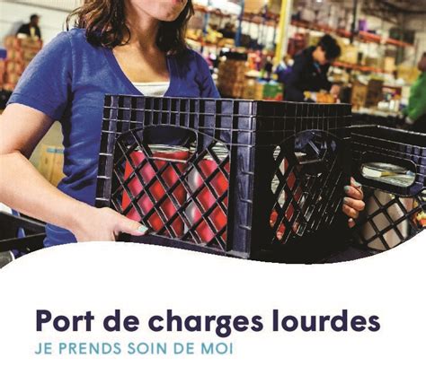 Dépliant Port de charges lourdes UNSA Union Départementale Paris