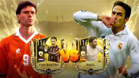 Best Prime Icon St Raul Vs Van Basten In Fifa Mobile 23 Youtube