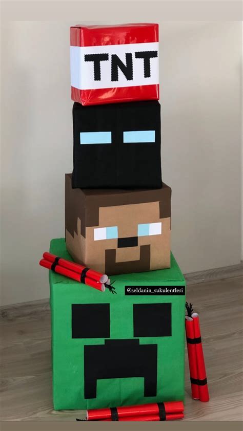 Pinterest en 2024 Piñata de minecraft Fiesta de tema de minecraft