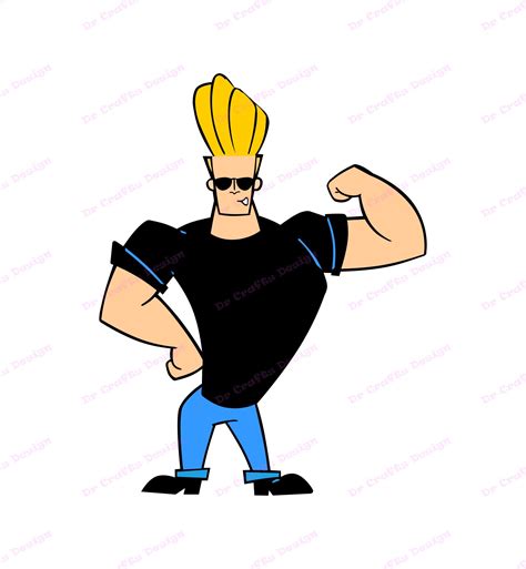 Johnny Bravo SVG 2 svg dxf Cricut Silhouette Cut File | Etsy