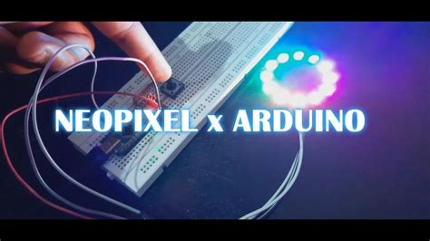 Neopixel Ring With Arduino Youtube