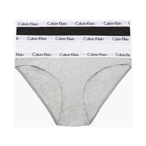 Calvin Klein 3 Pack Bikini Briefs Carousel 000QD3588E999 EPonuda