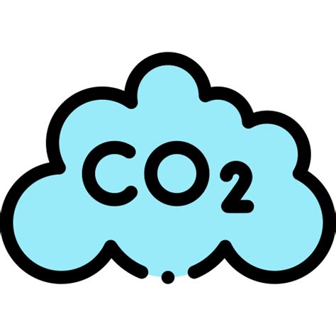 Co2 Emission Free Ecology And Environment Icons