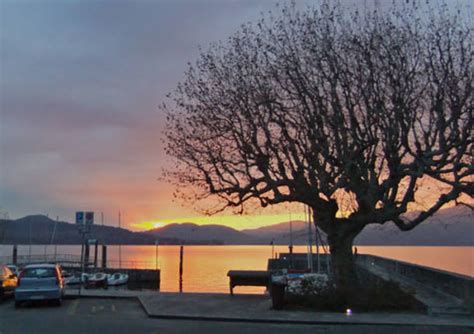 Un Bel Tramonto Sul Lago Maggiore A Ispra Varesenews