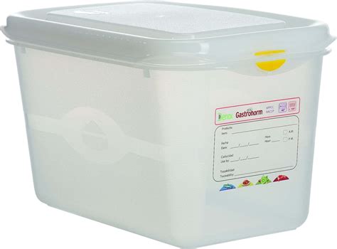 Airtight Gastronorm Food Grade Container Litres Solent Plastics