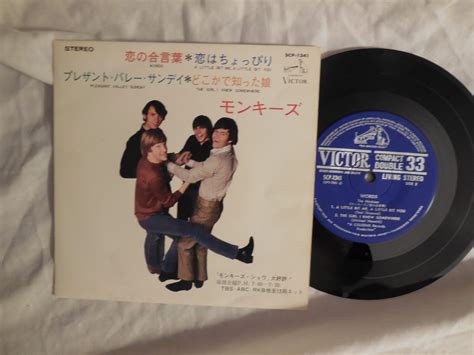 Monkees-Pleasant Valley Sunday+3 EP Japan – Very English and Rolling Stone