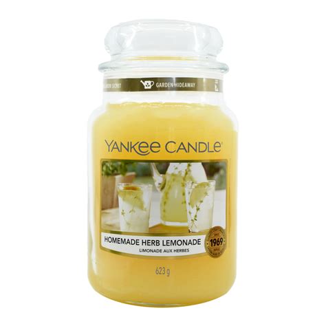 Yankee Candle Classic Large Jar Candle Homemade Herb Lemonade G