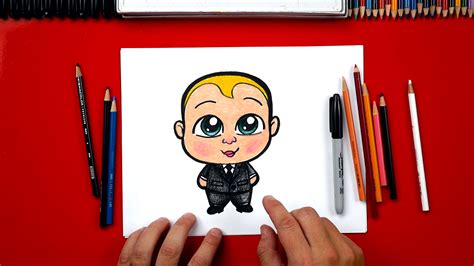 How To Draw Boss Baby - Art For Kids Hub