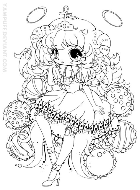 Truffle Girl Hazukia Lineart By Yampuff On Deviantart Unicorn