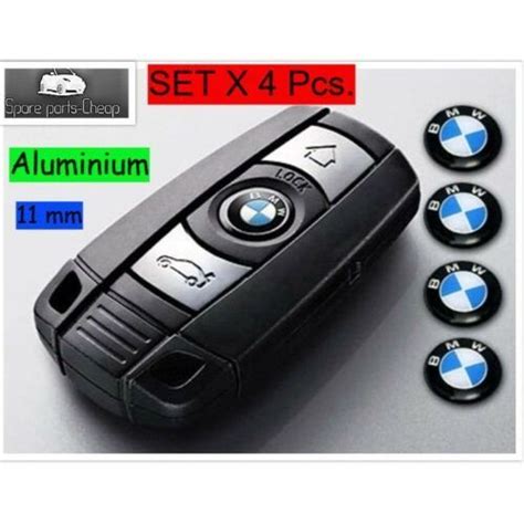 20x BMW REMOTE KEY FOB LOGO EMBLEM STICKER DECAL 20Pieces 11mm Badge