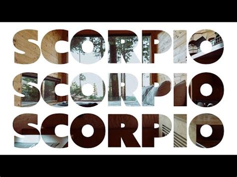 SCORPIO CHANNELED MESSAGES FROM ARCH ANGEL MICHAEL AND I YouTube