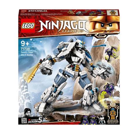 Lego Ninjago Legacy Zanes Titan Mech Battle Toy Toys Zavvi Uk