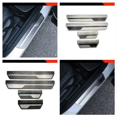 For Honda Hr V Hrv Vezel Accessories Door Sill Scuff Plate Cover