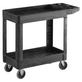 Rubbermaid FG450089BLA Hd Utility Cart Black CME Corp