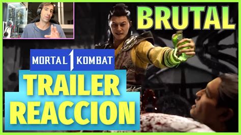 Mortal Kombat 1 REACCION TRAILER LANZAMIENTO SHANG TSUNG REIKO Y