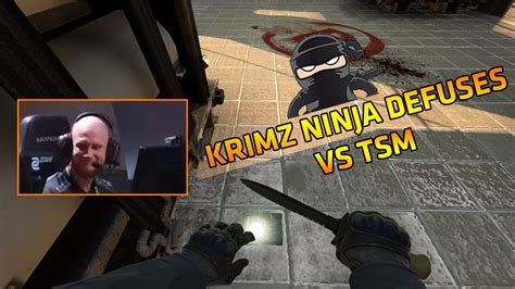 Cs Go Eleague Season Krimz Ninja Defuse Vs Tsm Youtube