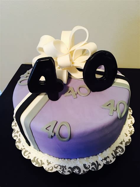 40th Birthday Cake 40th Birthday For Women Birthday Woman Cake