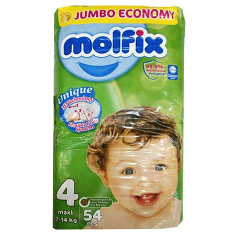 Buy Molfix Diapers Size 4 (Maxi), 54 Ct Online in Pakistan | My Vitamin ...