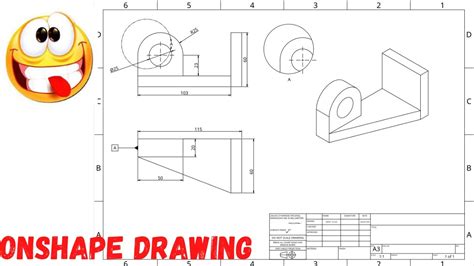 Onshape Drawing Tutorial For Beginners YouTube