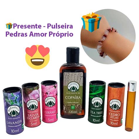 Aromaterapia Para Mulheres Óleos Essenciais Kit Completo