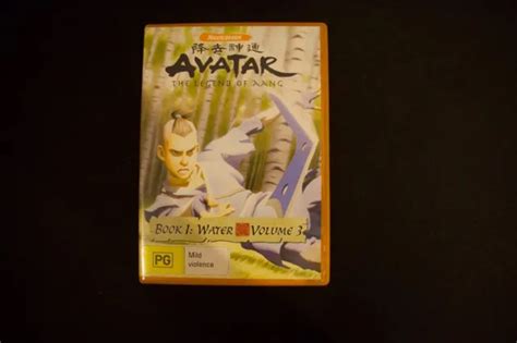 AVATAR THE Last Airbender Water Book 1 Vol 3 DVD 2005 EUR 7