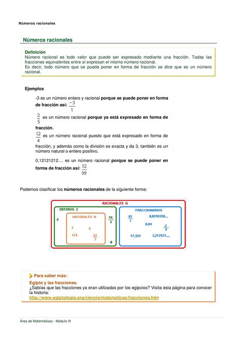 Calaméo Los Números Racionales