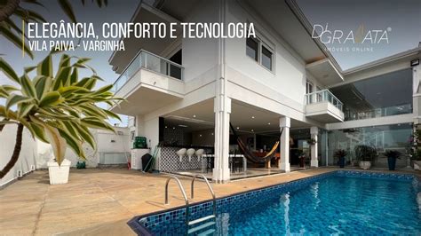 Casa De Alto Padr O Em Varginha Eleg Ncia Conforto E Tecnologia Em