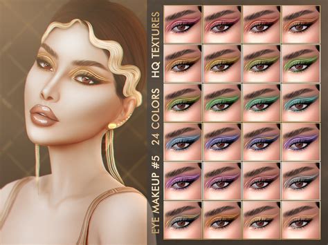 The Sims Resource PATREON EYE MAKEUP 5